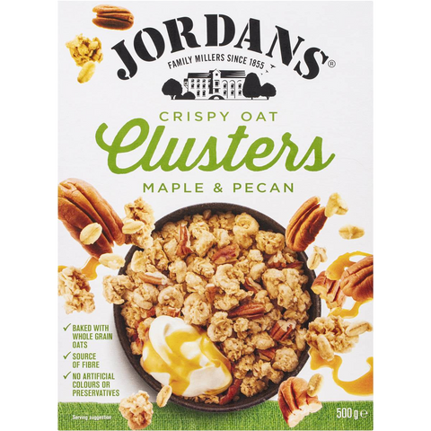 Jordans Crispy Oat Clusters Maple & Pecan 500g