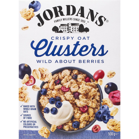 Jordans Crispy Oat Clusters Wild About Berries 500g