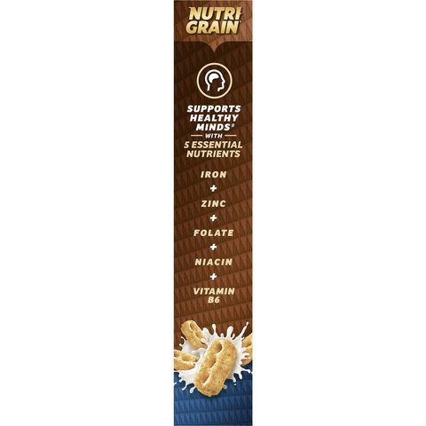 Kellogg's Nutri Grain 25% Less Sugar Vanilla Malt Flavour 450g