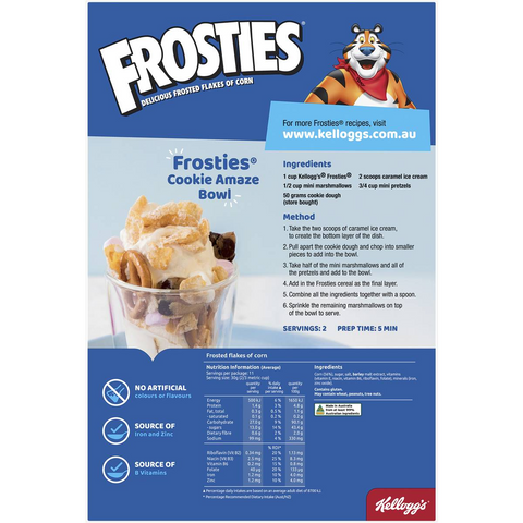 Kellogg's Frosties Breakfast Cereal 350g