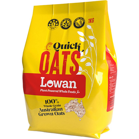 Lowan Quick Whole Grain Oats 1kg