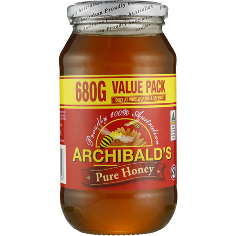 Archibald's Pure Australian Honey 680g