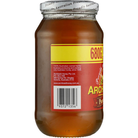 Archibald's Pure Australian Honey 680g