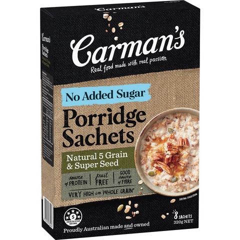 Carman's Porridge 5 Grain Superseed 320g