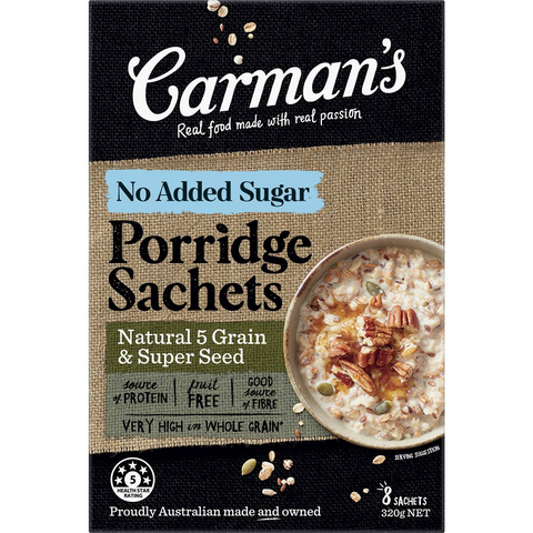 Carman's Porridge 5 Grain Superseed 320g