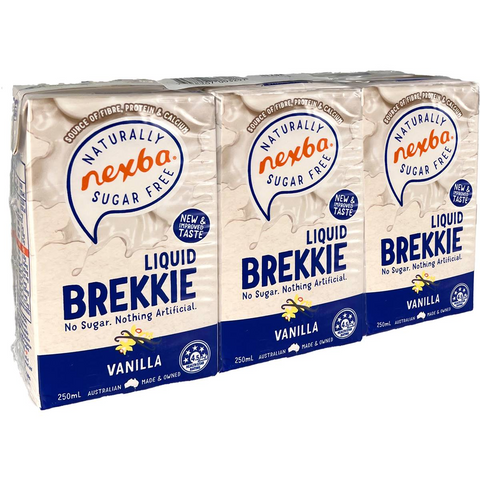 Nexba Liquid Brekkie Vanilla 3 Pack