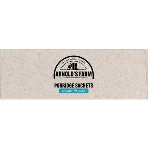 Arnold's Farm Porridge Sachets Smooth Vanilla 8 Pack