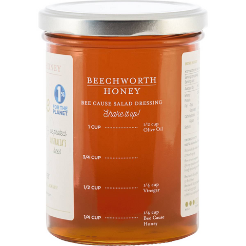 Beechworth Bee Cause 100% Australian Bush Honey Jar 550g