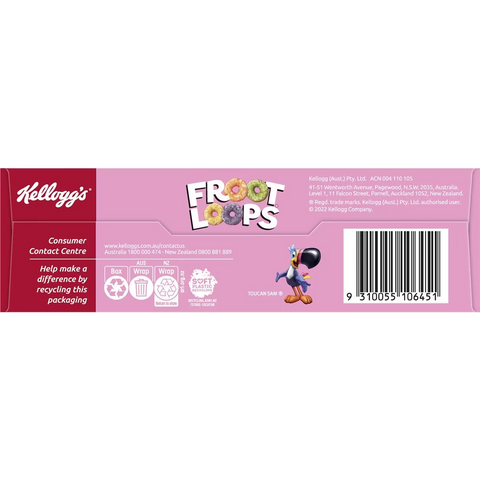 Kellogg's Froot Loops Cinnamon Donut Flavour 255g