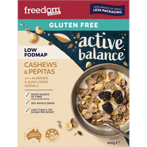 Freedom Active Balance Cashews & Pepitas Cereal 400g