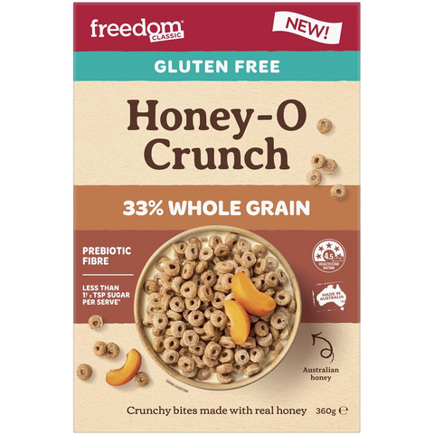 Freedom Classic Honey-o Crunch Cereal 360g