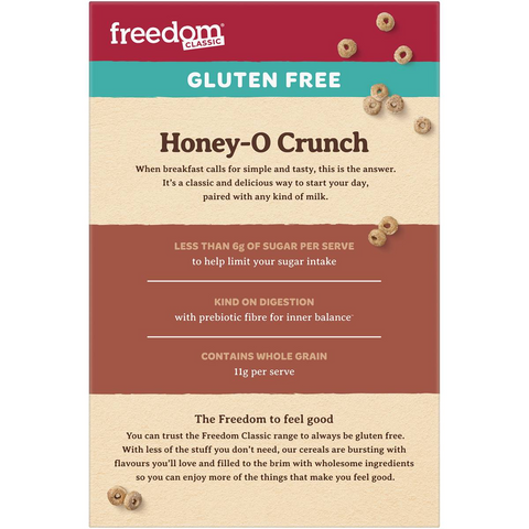 Freedom Classic Honey-o Crunch Cereal 360g