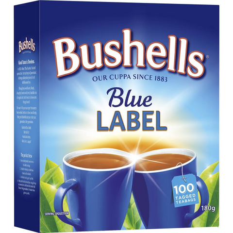 Bushells Blue Label Black Tea 100 Pack