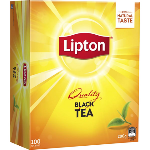 Lipton Quality Black Tea Bags 100 Pack