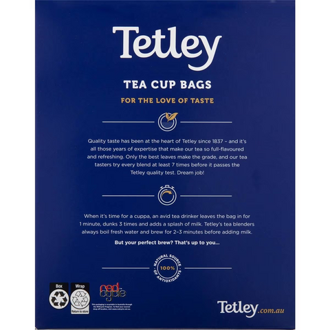 Tetley Tea Bags 100 Pack