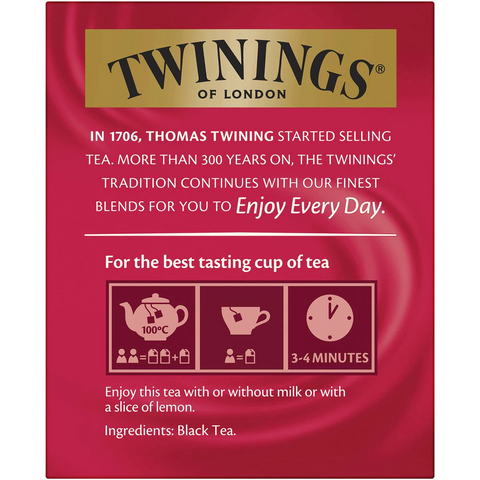 Twinings English Breakfast Tea Bags 10 Pack