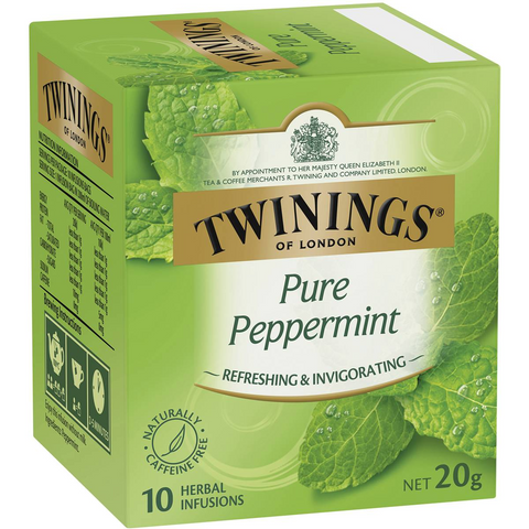 Twinings Pure Peppermint Tea Bags 10 Pack