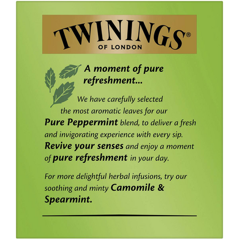 Twinings Pure Peppermint Tea Bags 10 Pack