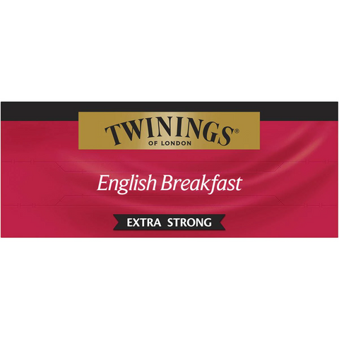 Twinings English Breakfast Extra Strong Tea Bags 80 Pack