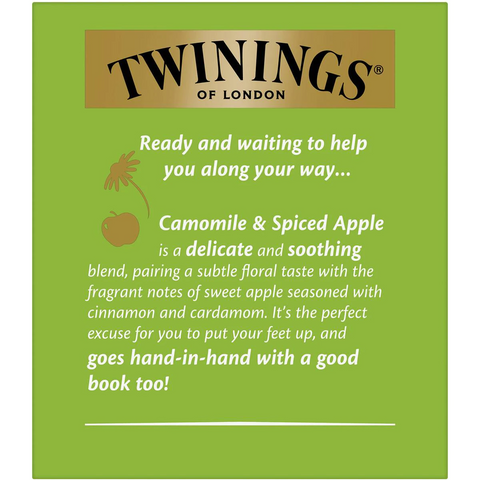 Twinings Camomile & Spiced Apple Tea Bags 10 Pack