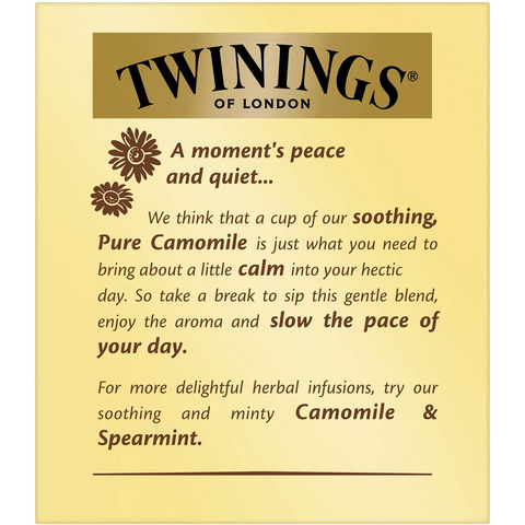 Twinings Pure Camomile Tea Bags 10 Pack