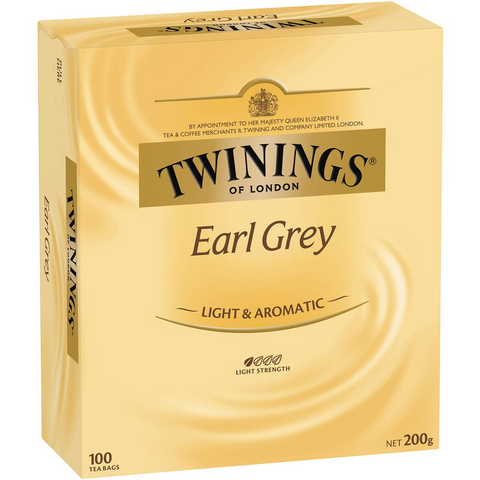 Twinings Earl Grey Tea Bags 100 Pack