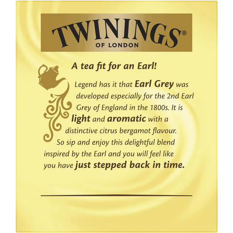 Twinings Earl Grey Tea Bags 10 Pack