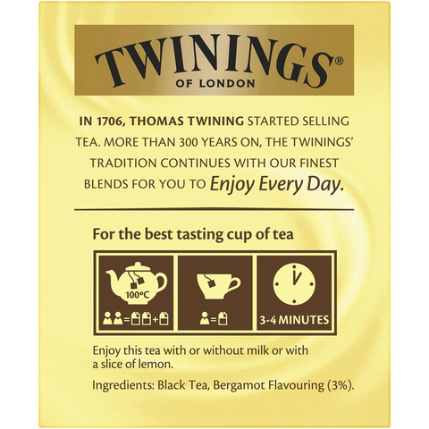 Twinings Earl Grey Tea Bags 10 Pack