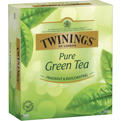 Twinings Pure Green Tea Bags 100 Pack