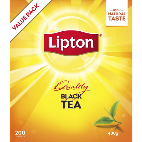 Lipton Quality Black Tea Bags 200 Pack