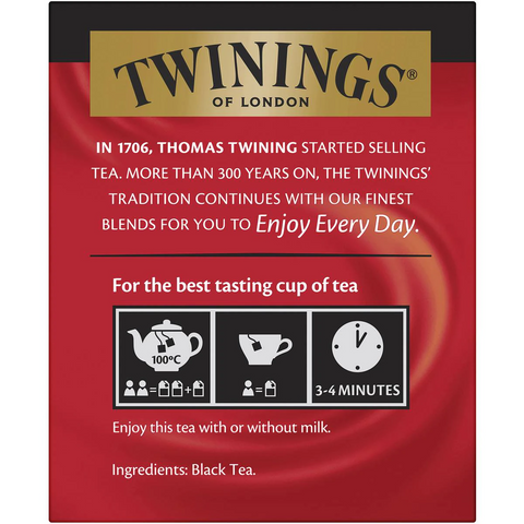 Twinings English Breakfast Extra Strong Tea Bags 10 Pack