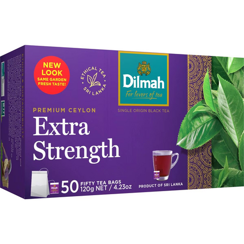 Dilmah Extra Strength Tea Bags 50 Pack