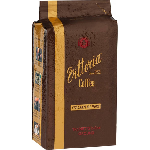 Vittoria Ground Coffee Italian Blend 1kg