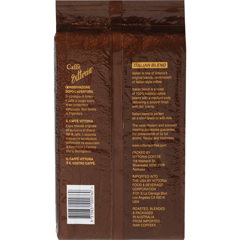 Vittoria Ground Coffee Italian Blend 1kg