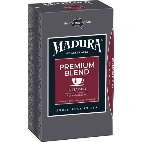 Madura Premium Blend Tea Bags 50 Pack 100g