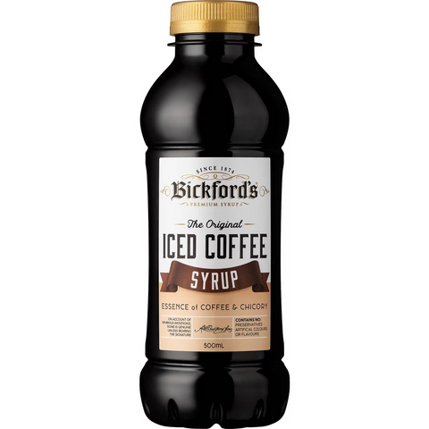 Bickford's Iced Coffee Syrup 500ml