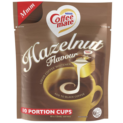 Nestle Coffee Mate Coffee Flavouring Hazelnut 10 Pack