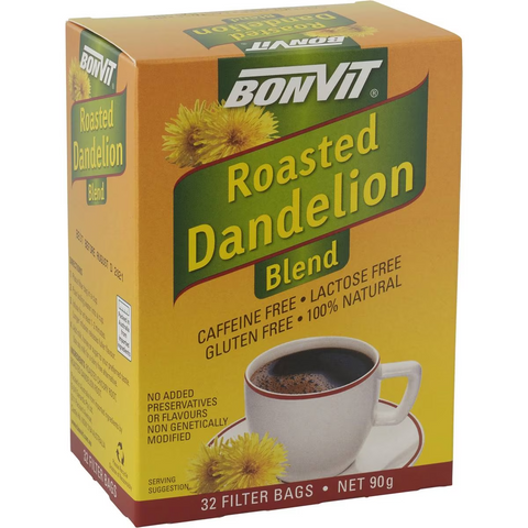 Bonvit Roasted Dandelion Tea Bags 32 Pack