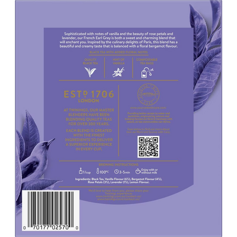 Twinings French Earl Grey 80 Pack