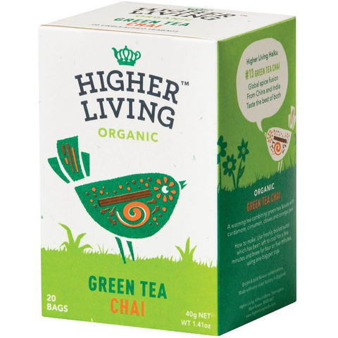 Higher Living Chai Green Each