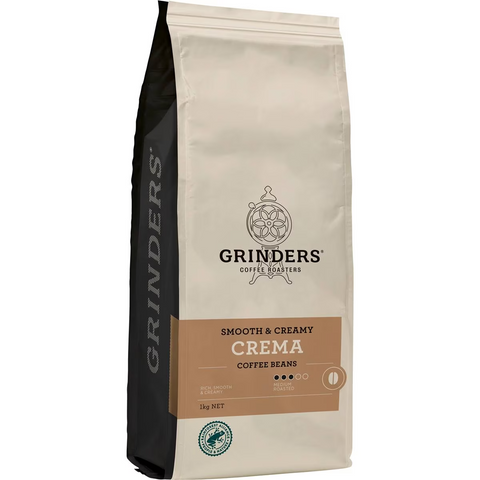 Grinders Rainforest Alliance Certified Coffee Beans Crema 1kg