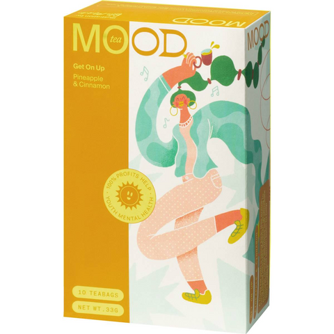 Mood Tea Get On Up Pineapple & Cinnamon Tea Bags 10 Pack