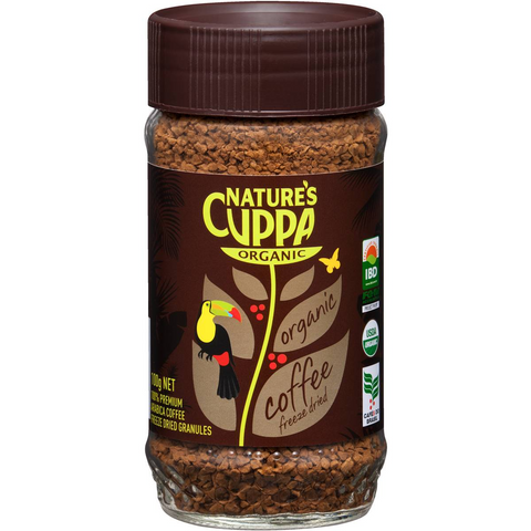 Nature's Cuppa Freeze Dried Coffee Eco Organic 100g