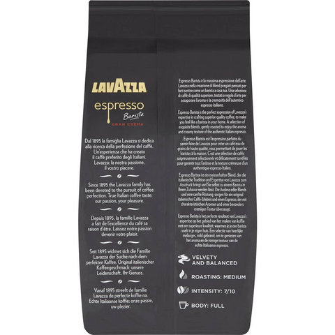 Lavazza Espresso Barista Gran Crema Coffee Beans 1kg