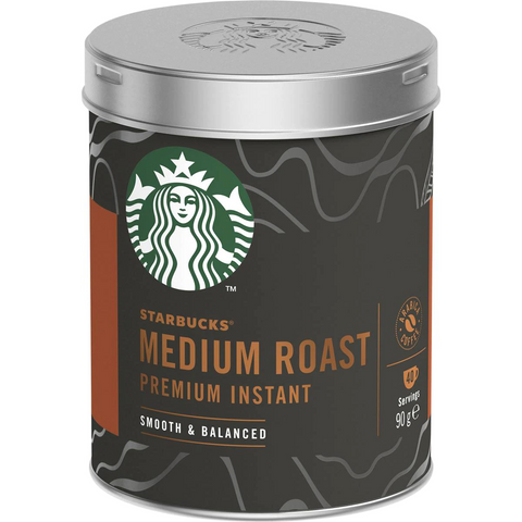 Nescafe Starbucks Medium Roast Premium Instant Coffee 90g