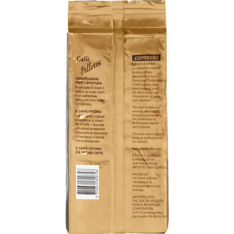 Vittoria Espresso Ground Coffee 500g