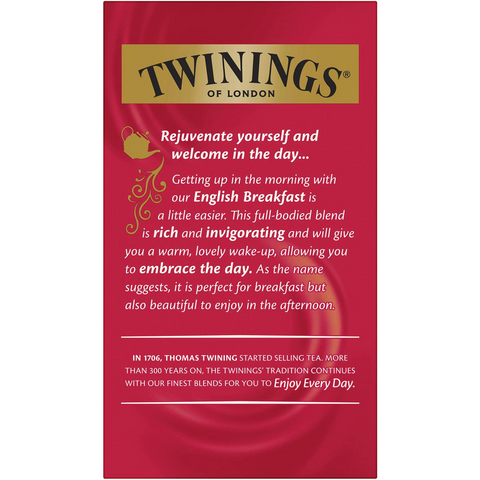 Twinings English Breakfast Loose Leaf Tea 125g