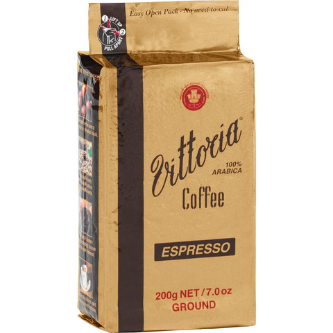 Vittoria Espresso Ground Coffee 200g