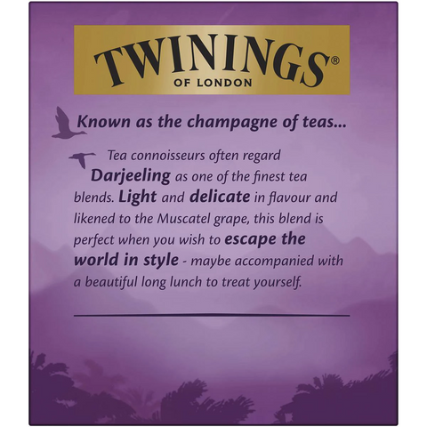 Twinings Darjeeling Tea Bags 10 Pack