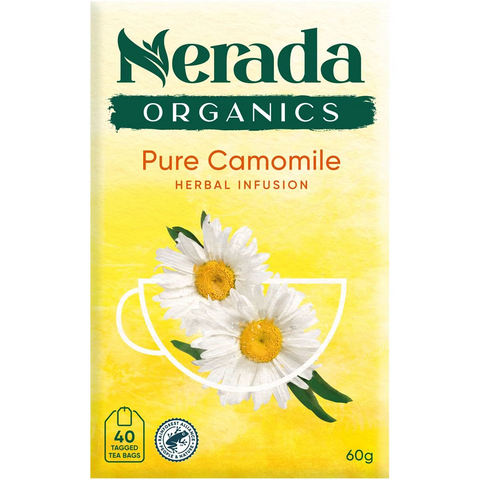 Nerada Organic Camomile Tea Bags 40 Pack